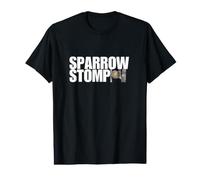 Sparrow Stomp Birding Watching Birds Ornithology Lovers Value Graphic T-Shirt