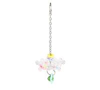 Sparrow Toys | 360° Rotating Animal Enrichment Toy Wheel Colourful Parakeet | Cockatiels, Mandarin Diamonds, Inseparables