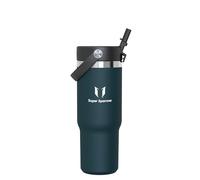 Sparrow Water Bottle Insulated 900ml - Twistpath Tumbler With Flex Straw Cap - BPA-Free & Leakproof Metal Flask - Travel Mug for Cup Holders - Ideal for Home, Office or Car