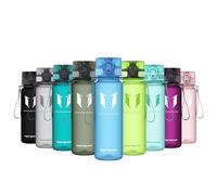 Super Sparrow Sports Water Bottle - 500ml - Non-Toxic BPA Free & Eco-Friendly Tritan Co-Polyester Plastic - For Running, Gym, Yoga, Outdoors and Camping