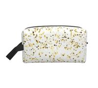 Sparsed Dreamy Stars and Spots Print Storage Bag â€“ Large Travel Cosmetic Makeup Bags, Portable Pouch Organizer for Toiletries, Accessories