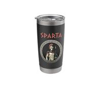 Sparta Ancient Greece Spartan Hoplite Greek History Stainless Steel Insulated Tumbler