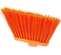 Sparta Duo-Sweep Unflagged Broom Head 12 Inches Orange