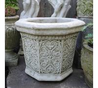 Sparta Large Octagonal 'arabesque' Garden Pot