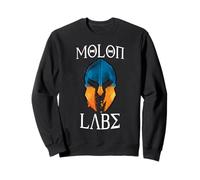 Sparta Molon Labe Bodybuilding Spartan Helmet Sweatshirt