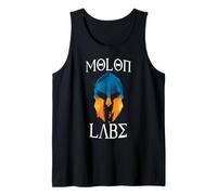 Sparta Molon Labe Bodybuilding Spartan Helmet Tank Top