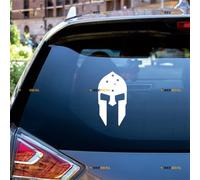 Sparta Molon Labe Spartan Southern Cross Australia Aussie Sticker Decal Vinyl - 2 Pack White 10.2cm - for Car Boat Laptop Cup No Background Die-Cut