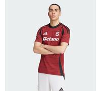 adidas Sparta Prague Home Shirt 2024 2025 Adults S Red