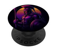 Sparta Spartan Fighter Helmet Greeks Leonidas Sparta PopSockets Adhesive PopGrip