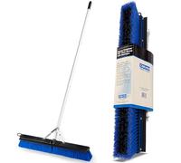 SPARTA Sweep Complete Floor Sweep with Squeegee for Catering, Buffets, Restaurants, Stainless Steel, 24 Inches, Blue