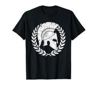 Sparta Warrior Helmet Ancient Greek History Mythology T-Shirt