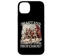 Sparta Warriors T Leonidas Greek Phalanx Soldiers Sparta Case for iPhone 14 Plus