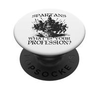 Sparta Warriors T Leonidas Greek Phalanx Soldiers Sparta PopSockets Adhesive PopGrip