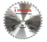 Spartacus 250mm Diameter x 40 Teeth x 30mm Bore Wood Cutting Mitre Chop Saw Blade Fits Dewalt DW710 DW745 DW743N DW742