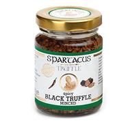 Spartacus Black Minced Truffle | Slightly Spicy | Treat Yourself to Culinary Excellence | Exquisite Black Truffles for gourmets (90g)