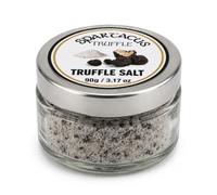 Spartacus Black Truffle Sea Salt with 5% Summer Truffle Pieces, 90g | Black truffle sea salt with 5% summer truffle pieces for pasta, eggs, chips, steak, roast potatoes and finishing at home