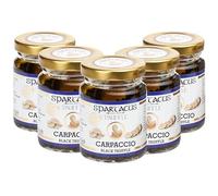Spartacus Carpaccio Black Truffle | Treat Yourself to Culinary Excellence | Exquisite Black Truffles for gourmets (5er Pack)