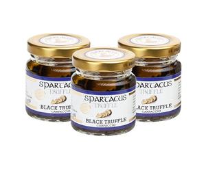 Spartacus Carpaccio Black Truffles | Treat Yourself Culinary Excellence | Exquisite Black Truffles for Gourmets Pack of 3