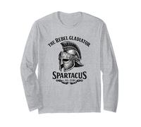 Spartacus The Rebel Gladiator Roman Helmet Long Sleeve T-Shirt