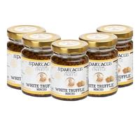 Spartacus White Truffle, Chopped, Preserved in Extra Virgin Olive Oil, The Perfect Gourmet Seasoning for Pizza, Pasta, Salads, Potatoes (White Truffle 450g)
