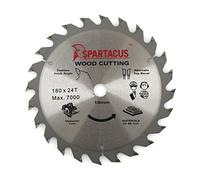 Spartacus Wood Cutting Circular Saw Blade 180mm x 16mm Bore 24 Teeth