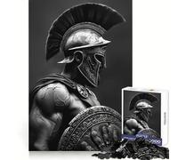 Spartan And The Shield 1000 Piece Jigsaw Puzzle for Adults Brain Challenge Toy Group Play Clear Cut Lovely Present 38x52cm