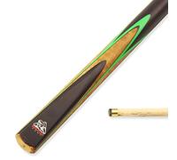 Spartan Fury GREEN CONQUEST 2pc Matching Ash Centre Joint Snooker Cue 9mm Tip