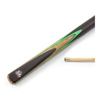 Spartan Fury GREEN VANQUISH Ash 3/4 Jointed Pool Snooker Cue 9mm