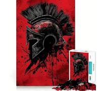Spartan Gladiator 1000 Piece Jigsaw Puzzles for Adults Teenagers Cognitive Toy Leisure Fun Pattern Assembly Festive Gift 50x75cm