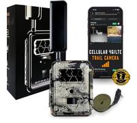 Spartan Gocam 4G LTE Trail Camera, Free roaming in US, Remotely update camera settings, Fully Configurable via App, HD Video, HD Photo, Blackout Flash, Hunting, Security, Surveillance, Areus camo