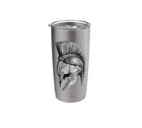 Spartan Helmet Achilles Warrior Stainless Steel Insulated Tumbler