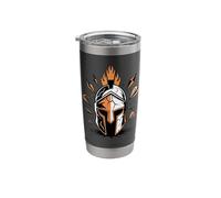 Spartan Helmet Warrior Gladiator Stainless Steel Insulated Tumbler