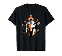 Spartan Helmet Warrior Gladiator T-Shirt