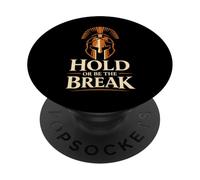 Spartan Hoplite Ancient Greek Warrior Corinthian Helmet PopSockets Adhesive PopGrip
