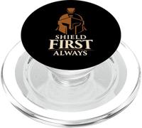 Spartan Hoplite Ancient Greek Warrior Corinthian Helmet PopSockets PopGrip for MagSafe