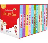 SPARTAN KIDS My First Complete Learning Library: Boxset of 12 Board Books Gift Set for Kids | Early Educational Books for Toddler