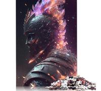 Spartan Of The Future Puzzles for Adults 500 Pieces Wooden Puzzles for Adults & Teenager Jigsaw Puzzles for Adult 500pcs (52x38cm)