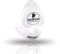 Spartan ProTection Adult Gum Shield/MouthGuard - Mouldable Mouth Guard for Boxing, MMA, Rugby, Hockey, Judo and All Contact Sports. (Adult 11+) (White)