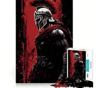 Spartan Soldier 1000 Piece Jigsaw Puzzles for Adults Teenagers Brain Game Mind Calm Exact Cut 50x75cm