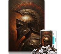 Spartan Warrior 1000 Piece Jigsaw Puzzles for Teenagers,Learning Educational Toy for Is Ideal As A Gift for The Whole Family 50x75cm