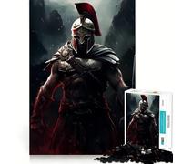 Spartan Warrior 1000 Pieces Jigsaw Puzzles for Teenagers Recall Upgrade Relaxing Fun Clear Cut Seasonal Gift 38x52cm