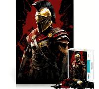 Spartan Warrior 1000 Pieces Jigsaws Adults Puzzles Logic Boost Toy Bonding Time Premium Edge Premium Gift 38x26cm