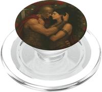 Spartan Warrior & Amazonian Warrior Embrace Graphic PopSockets PopGrip for MagSafe