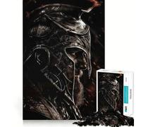 Spartan Warrior at The War Jigsaw Puzzles 1000 Pieces for Teenagers Thought Toy Shared Fun Precise Edge Santa Wish Item 38x52cm