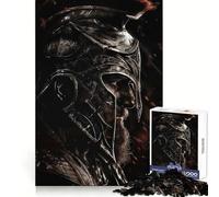 Spartan Warrior at The War Jigsaw Puzzles 1000 Pieces for Teenagers Thought Toy Shared Fun Precise Edge Santa Wish Item 38x52cm