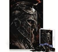 Spartan Warrior at The War Jigsaw Puzzles for Teenagers 1000 Piece Mind Skill Toy Simple Fun Design Assembly Memorable Gift 50x75cm