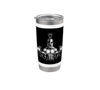 Spartan Warrior Barbell Strength Training Gym Motivation Stainless Steel Insulated Tumbler