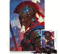 Spartan Warrior Digital Art 1000 Piece Jigsaw Puzzle for Adults Think Smart Toy Indoor Fun Smooth Cut Santa Wish Pick 38x52cm