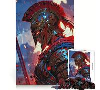 Spartan Warrior Digital Art 1000 Teenager Pieces Jigsaw Puzzle Brain Challenge Toy Home Activity Clear Cut Heartfelt Gift 38x26cm