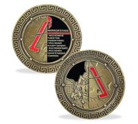 Spartan Warrior Ethos Challenge Coin Military Coin